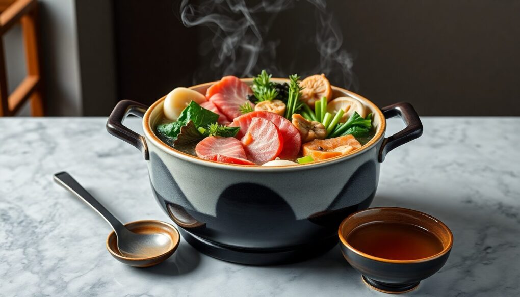 冬季限定の絶品鍋を味わう