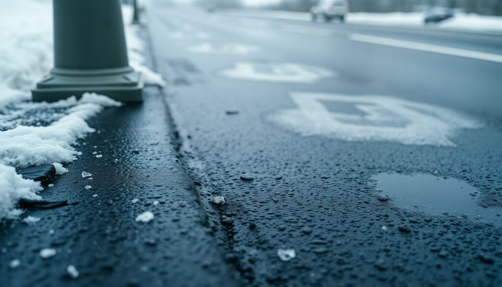 豪雨や大雪による路面状況と通行止め