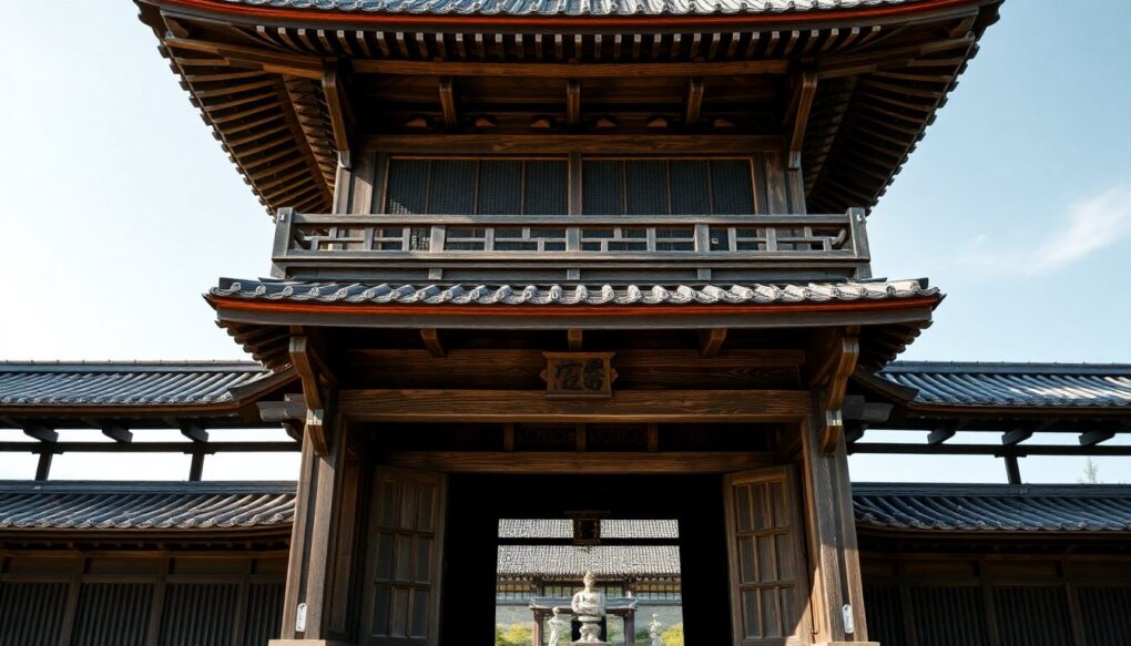 重要文化財の楼門