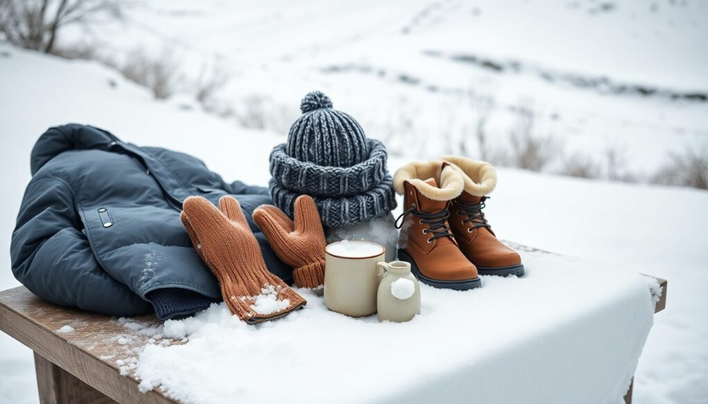 雪景色を楽しむために準備したい防寒グッズ