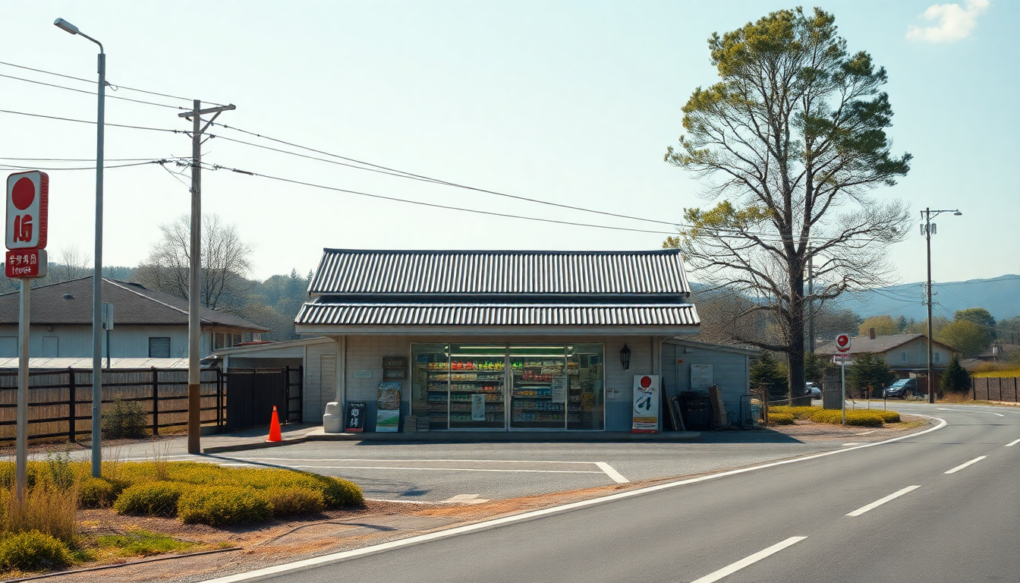 道中にある大手コンビニの活用法