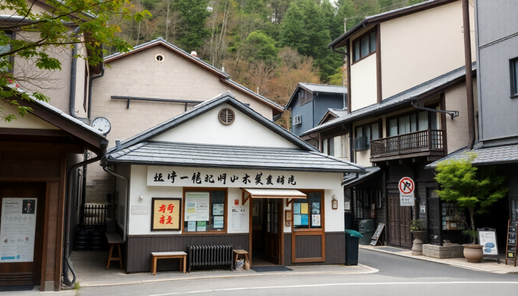 洞川温泉ビジターセンター周辺でのタトゥー対応