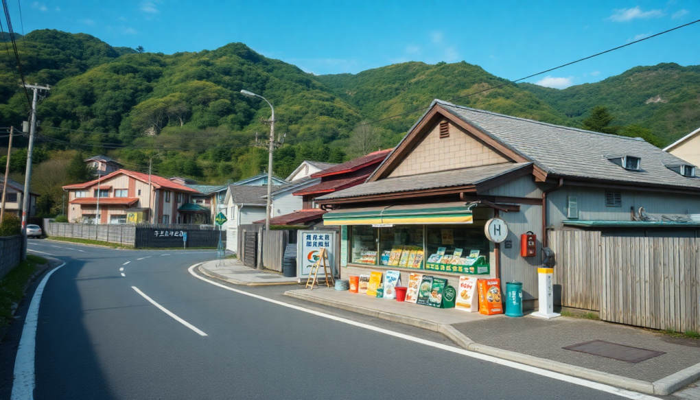 雲見温泉周辺にコンビニはあるのか