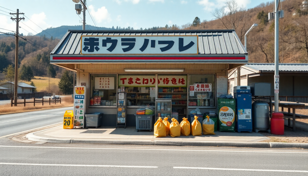 雲見温泉へ行く前に必読！コンビニ事情と賢い買い出し術