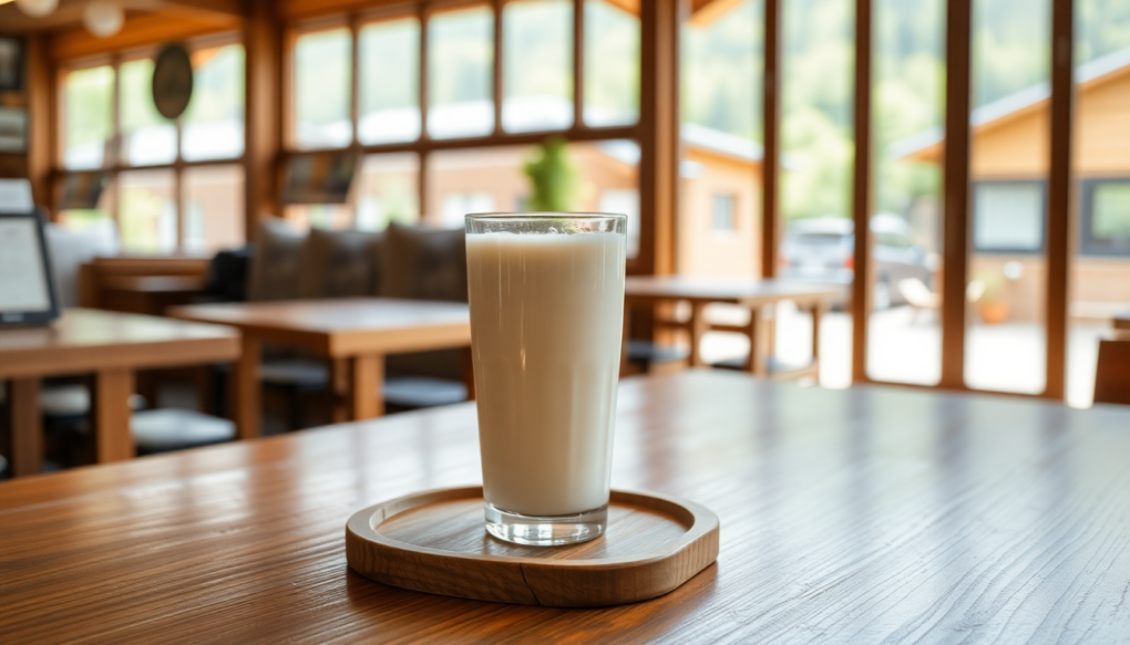 地元産の牛乳を活かした絶品ドリンク