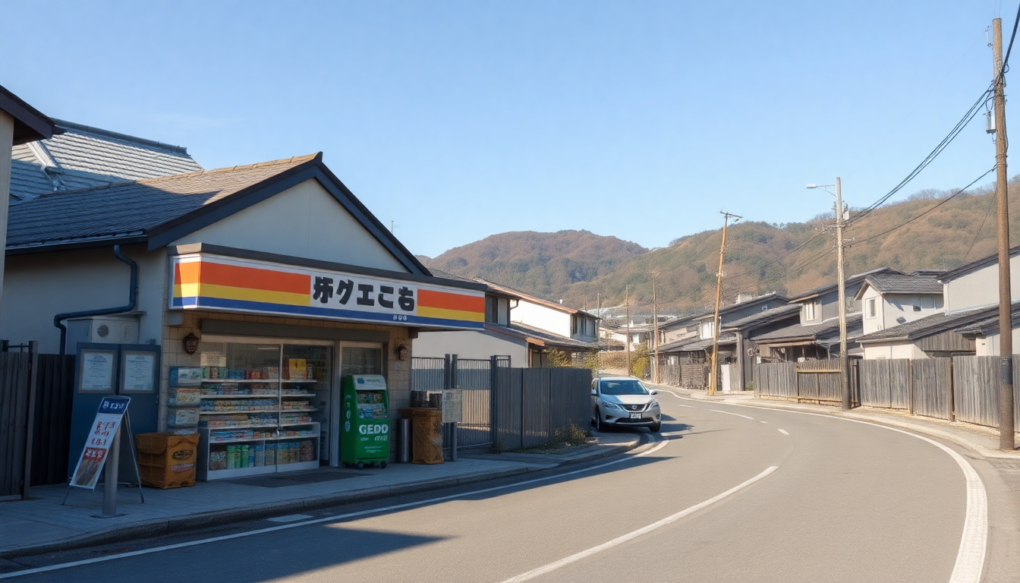周辺に大型スーパーはない