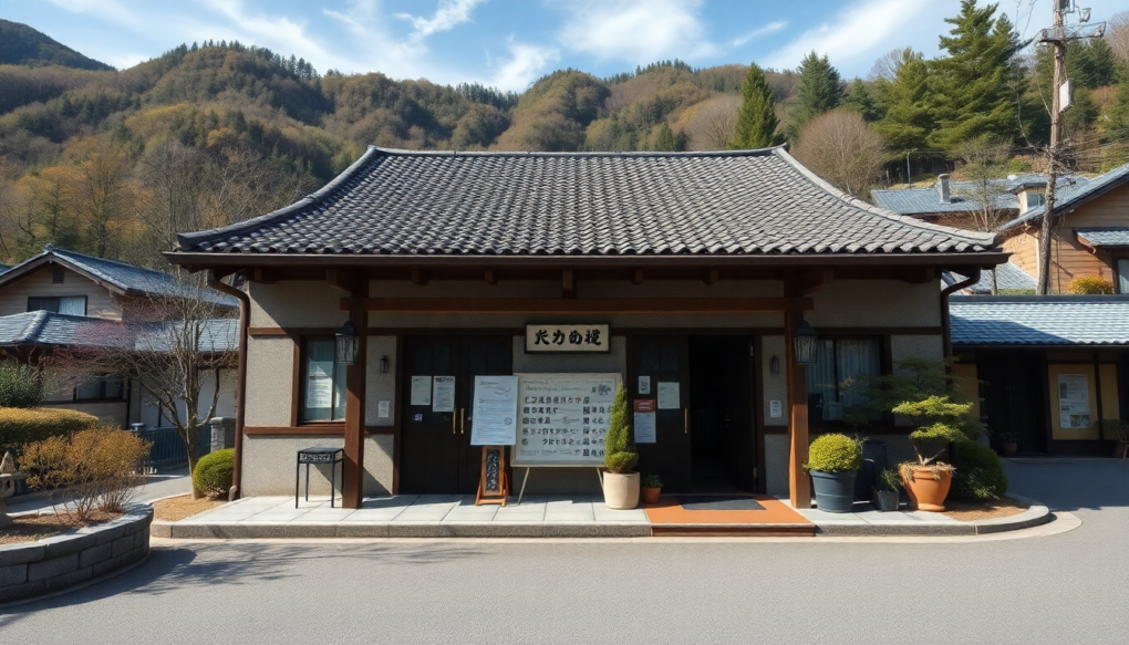 洞川温泉ビジターセンターとタトゥーのルール