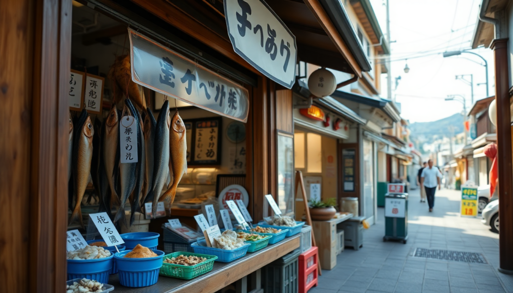 お土産に人気の干物や塩辛の特徴