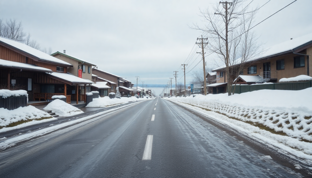 瀬波温泉の積雪量と道路凍結は？安心して旅する防寒術