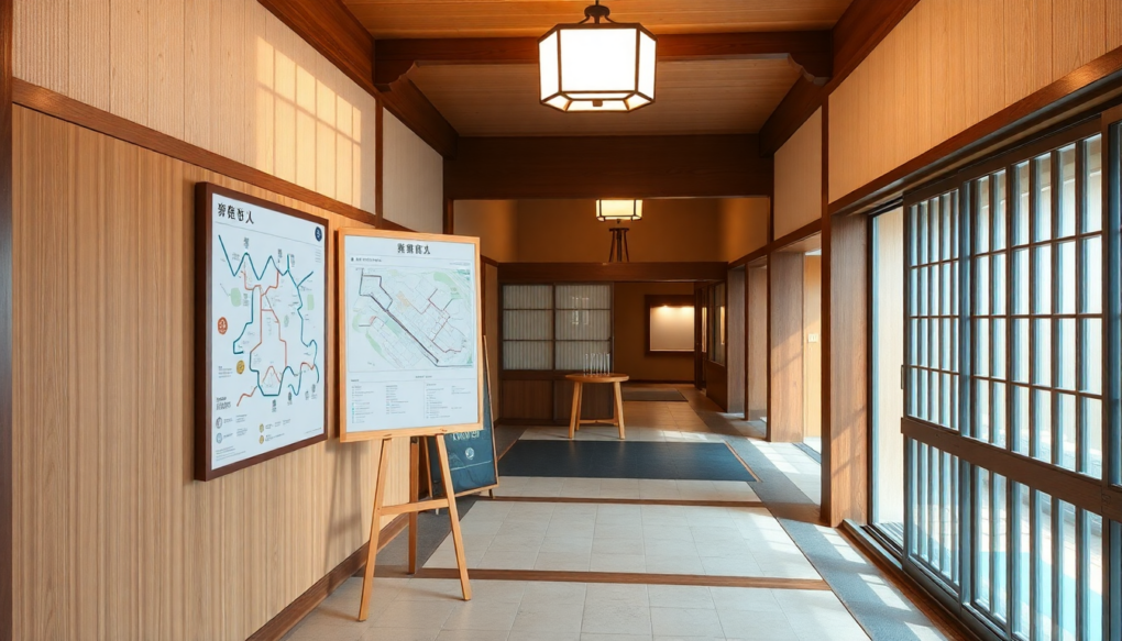 下呂温泉山形屋館内図を活用したスムーズな滞在計画